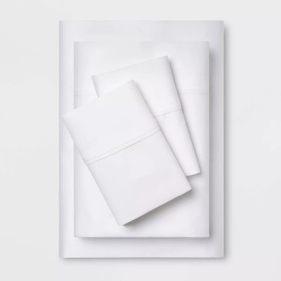 Solid Performance 400 Thread Count Sheet Set - Threshold 