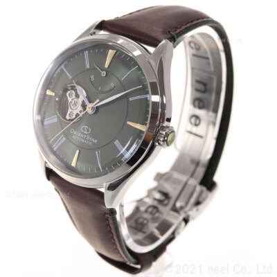 Pre-owned Orient Star Rk-at0202e Green Automatic See-through Back Men's Watch In Box