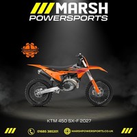 450 SX-F 2027 Model - KTM Main Dealer - Reserve NOW 