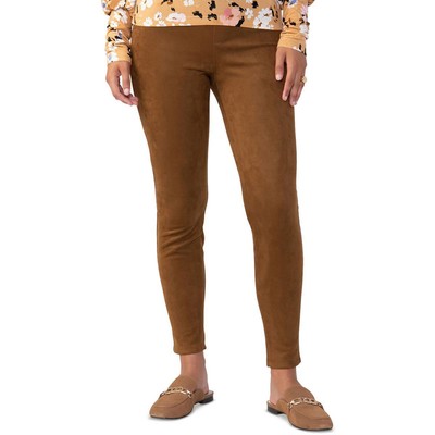 Повседневные леггинсы Sanctuary Womens из искусственной замши с высокой посадкой BHFO 5921