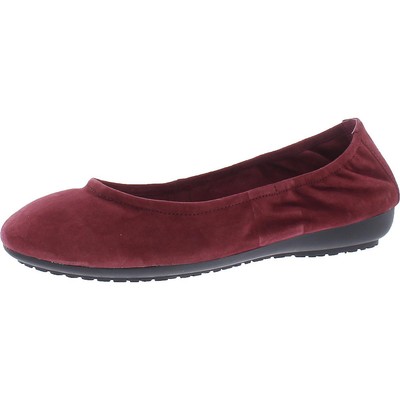 

Женские красные замшевые лоферы без шнуровки Me Too Janell 7,5, средние (B,M) BHFO 3500, Burgundy, Janell