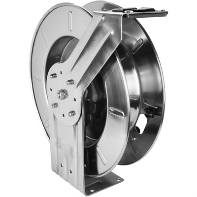 Milton Industries 2754-5014SS Stainless Steel Hose Reel W/ 1/4