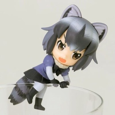 Kemono Friends Good Common Raccoon Figure doll super toy Collection happy L