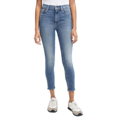 7 For All Mankind Женские джинсы-бойфренды Josephina Denim средней степени стирки BHFO 7120