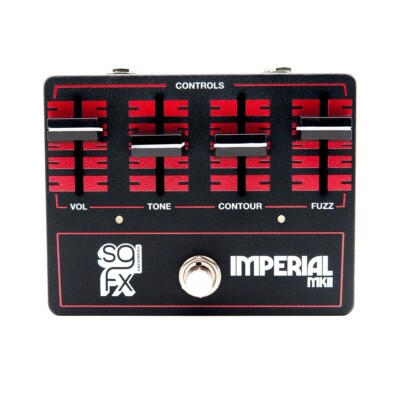 Mint SolidGoldFX Imperial MKII Fuzz Guitar Effects Pedal w/ Noise Gate