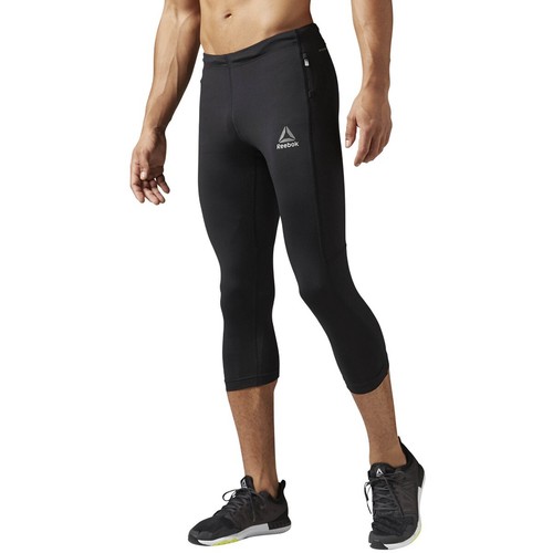 

[B47085] Мужские леггинсы Reebok Running Essentials 3/4, Черный