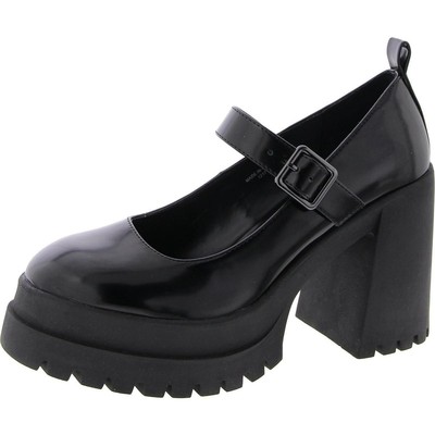 Женские туфли Orsen Steve Madden черные Mary Jane на каблуке 8 см (B,M) BHFO 5129