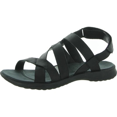 

Женские черные сандалии с ремешком на пятке Merrell Sunstone Cross 6 Medium (B,M) BHFO 2391, Черный, Sunstone Cross