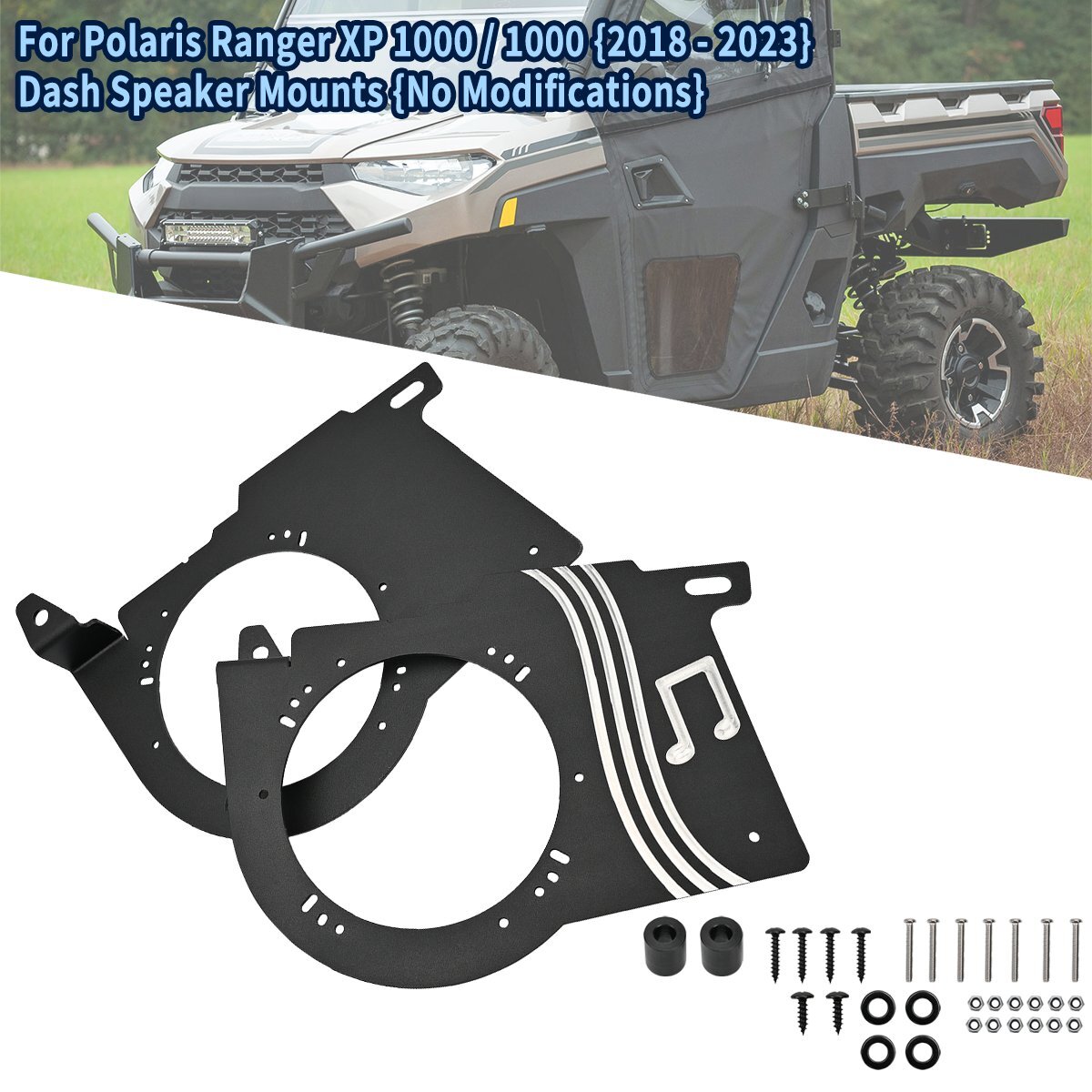 HighLifter 2020-2023 Polaris Ranger 1000 Crew Snorkel Kit