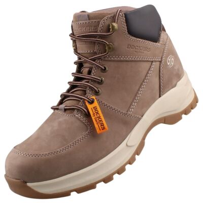 Dockers by Gerli Herren Leder Stiefel Boots Braun 53KL002-300430 Nubuk