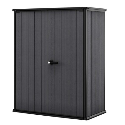 Large Vertical Storage Shed Garden Tools And Toys Organizer Garage