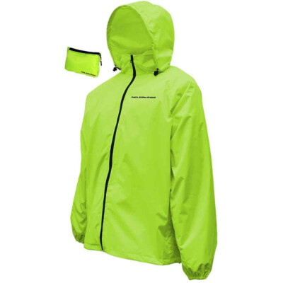 Nelson Rigg Pack-Away Lightweight Rain Jacket Yellow Large *WAS 49.95* CLOSEOUT