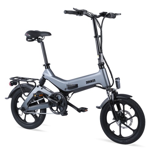 16 Zoll Mountainbike Elektrofahrrad Klapprad Falten EBike 250W LCD 36v Pedelec