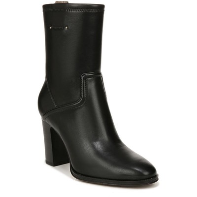 Franco Sarto Womens Informa Whit Black Booties Shoes 8.5 Medium (B,M) BHFO 1585