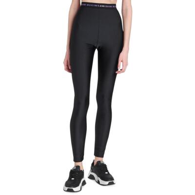 Versace Jeans Couture Womens Sumatra Shiny Fitness Athletic Leggings BHFO 1144