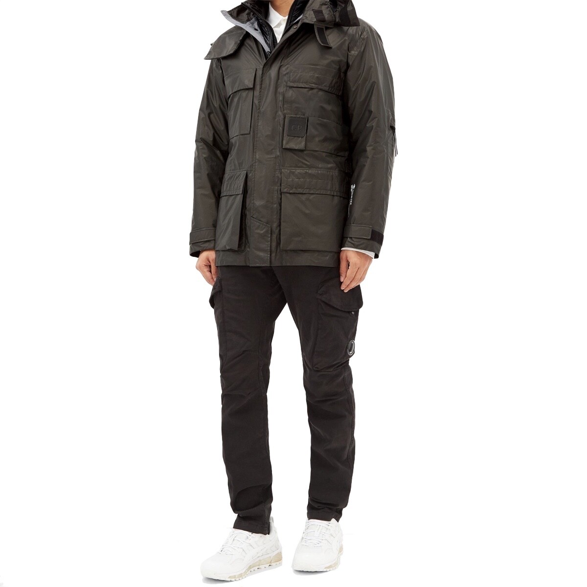 Pre-owned C.p. Company Cp Company $1.8k Metropolis Jacket Gore-tex/primaloft Liner It48/m W/ Smog Mask