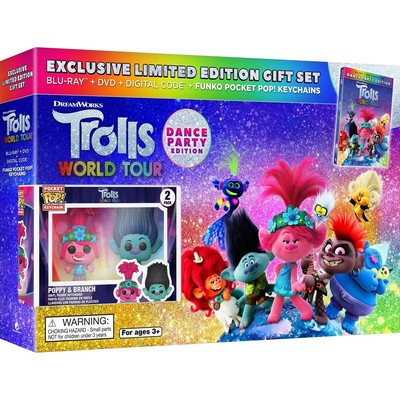 Trolls 2 World Tour Blu-ray  NEW