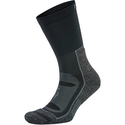 Balega Blister Resist Crew Running Socks - Gray/Black