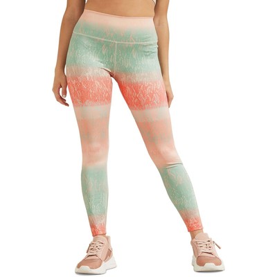

Женские спортивные леггинсы Guess Corrine Orange для фитнеса и тренировок, йоги  BHFO 6180, Allover python peach combo