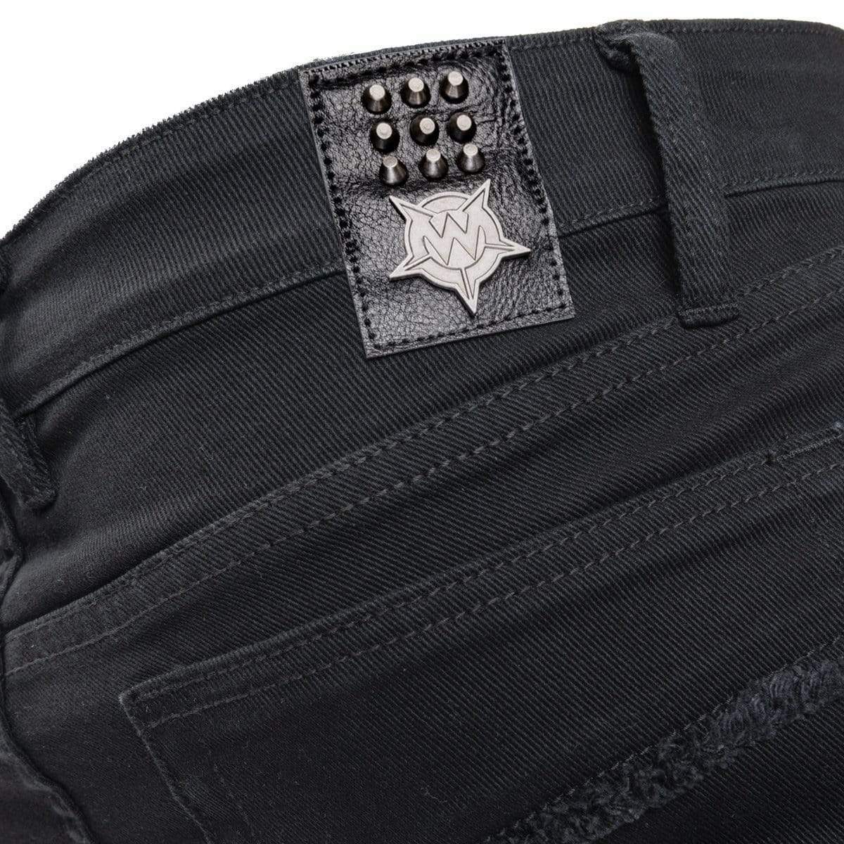 WORNSTAR WORNSTAR BEKLEIDUNG RIVEN PUNK GLAM METALL ROCKER BIKER HOSE