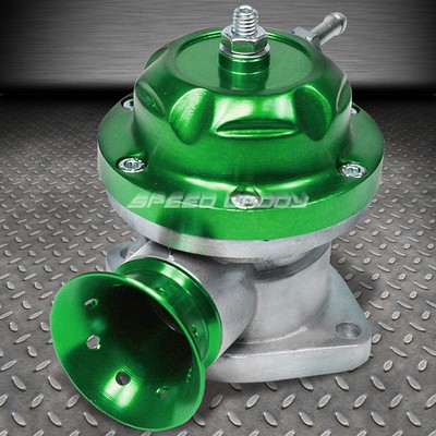 РЕГУЛИРУЕМАЯ ЗАГОТОВКА 30 PSI АЛЮМИНИЕВЫЙ ЗЕЛЕНЫЙ RS КЛАПАН ПРОДУВКИ ИНТЕРКУЛЕРА ТУРБО ТУРБО BOV
