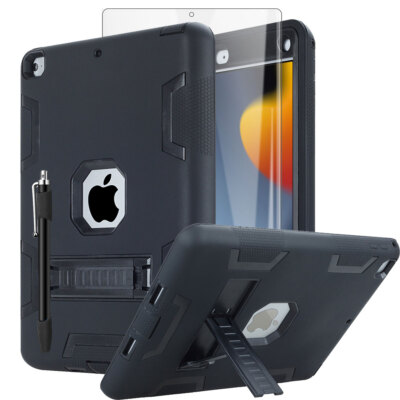 For iPad 9th Generation Case 10.2'' Shockproof Heavy Duty Cover +Screen Protector