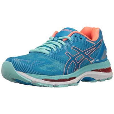 

Женские кроссовки для бега Asics Gel Nimbus 19 Blue 5 Medium (B,M) BHFO 1799, Diva blue/flash coral/aqua splash, Gel Nimbus 19