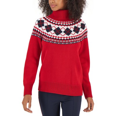 Tommy Hilfiger Женская водолазка Cosy Top Пуловер Рубашка-свитер BHFO 5106