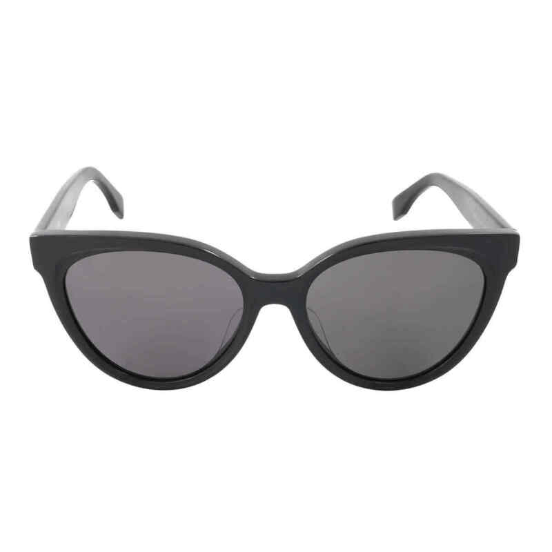 Fendi Grey Cat Eye Ladies Sunglasses FE40008U 01A 56 FE40008U 01A 56