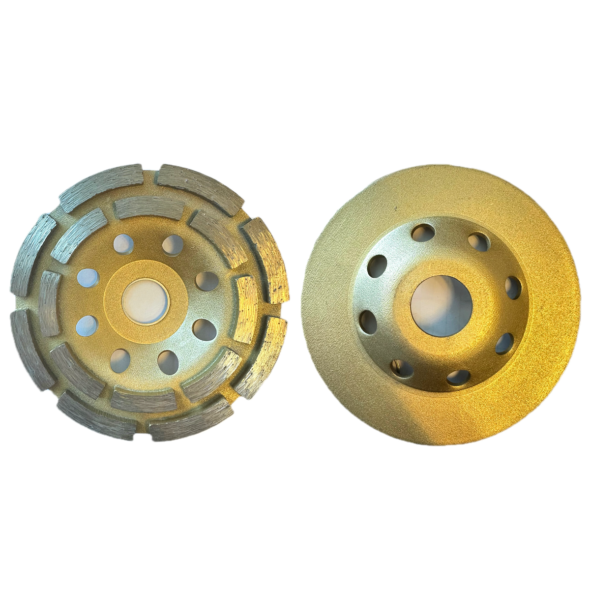 4.5" Diamond Grinding Cup Wheel Double Row Concrete Angle Grinder 16 segments