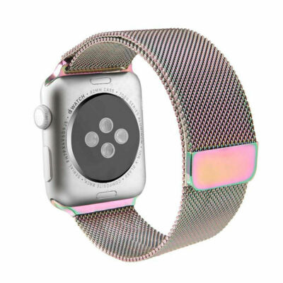 For Apple Watch iWatch Band Series 8 7 6 5 4 3 SE Magnetic Stainless Steel Strap