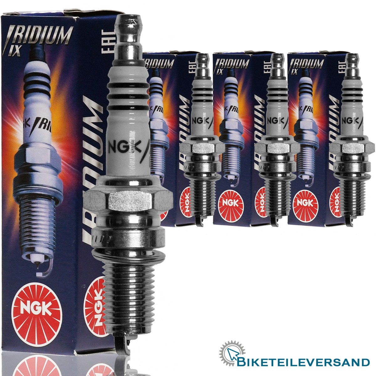 4X NGK Zündkerze CR7HIX IRIDIUM 7544
