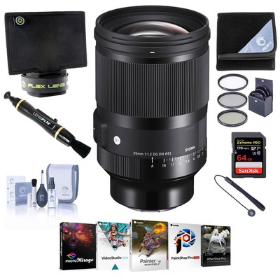 Объектив Sigma 35mm f/1.2 DG DN ART с L-образным креплением и комплектом программного обеспечения для ПК