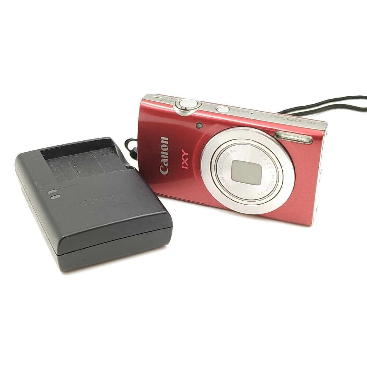 Canon IXY 200 レッド 販売終了】IXY 200(レッド):コンパクトデジタルカメラ 通販