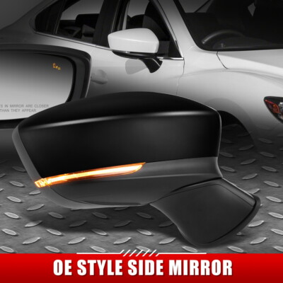 ДЛЯ 17-20 MAZDA 6 OE STYLE С ЭЛЕКТРОПРИВОДОМ + ОБОГРЕВОМ + УКАЗАТЕЛЬ ПОВОРОТА + ЗЕРКАЛО НА ПРАВОЙ БОКОВОЙ ДВЕРИ BSD