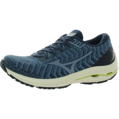 

Мужские кроссовки Mizuno Wave Rider 24 Waveknit Blue 7 Medium (D) BHFO 4038, Med blue/light blue/navy, Wave Rider 24 Waveknit