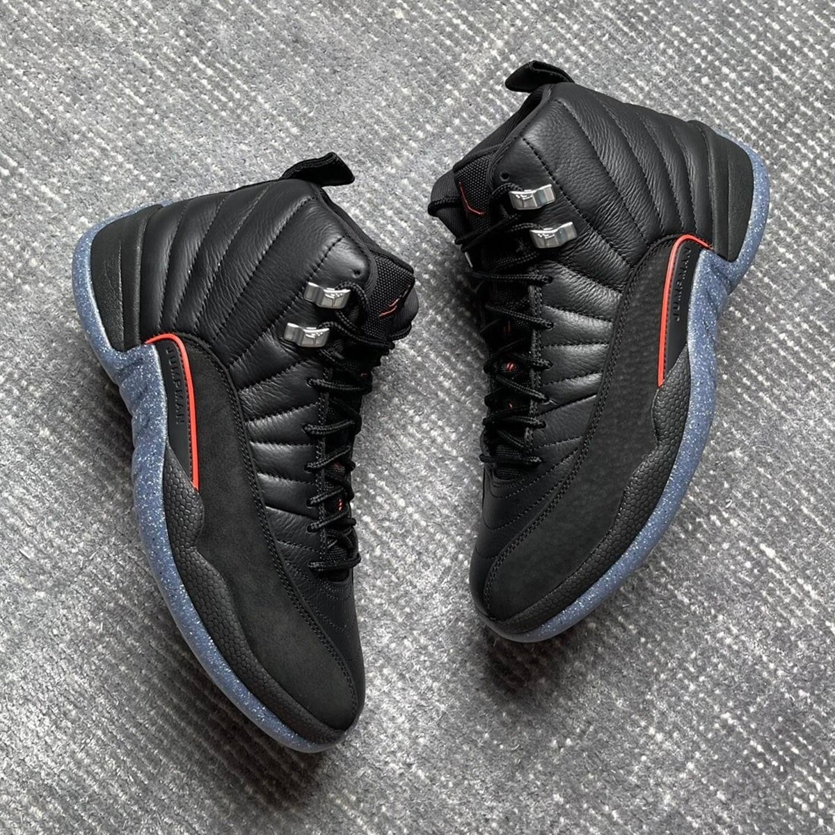 jordan 12 black utility