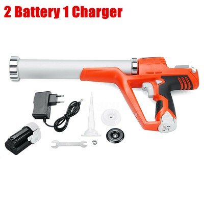 Kartuschenpresse Kartuschenpistole Silikonspritze 1.5AH + 2x Akku 12V 