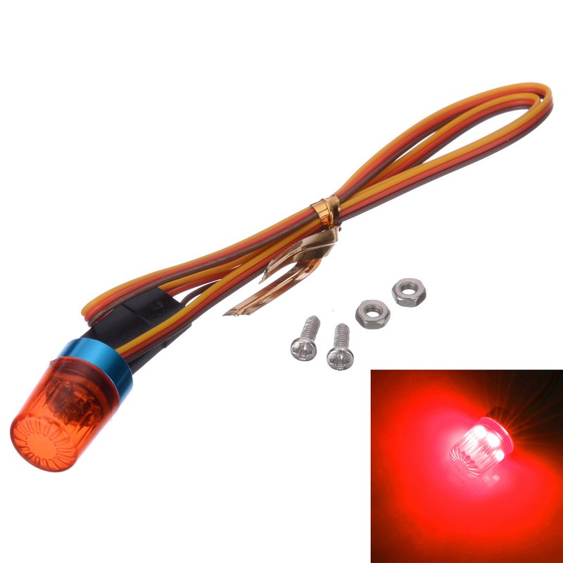 Ultra Bright RC Model Car Truck LED Lights Police Flashing Rotating F