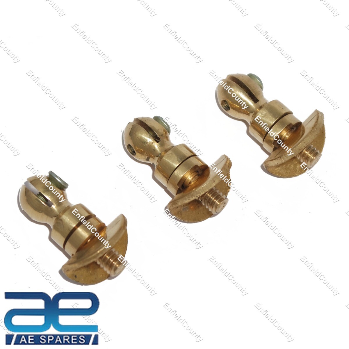 Front Number Plate Fixing Nut Brass For Norton Royal Enfield BSA Triumph