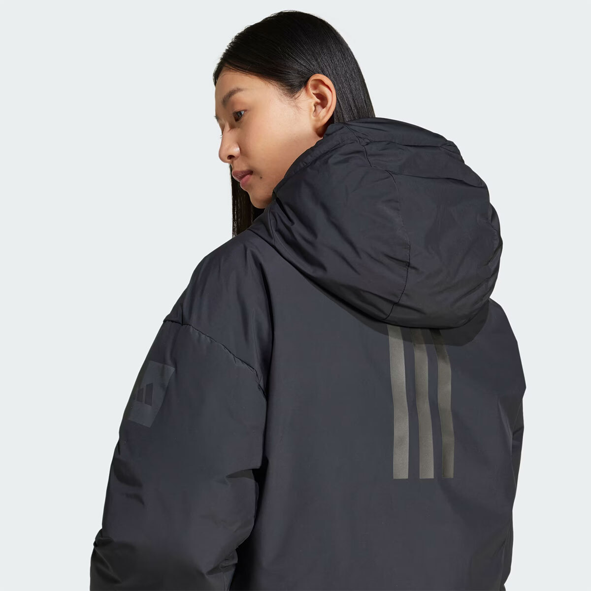 Adidas Womens MYSHELTER DOWN PARKA IS9050 BLACK XS-L ASIAN FIT