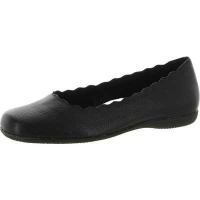 Женские мокасины Trotters Sabine из черной кожи, размер 12, средний (B,M), BHFO 8280