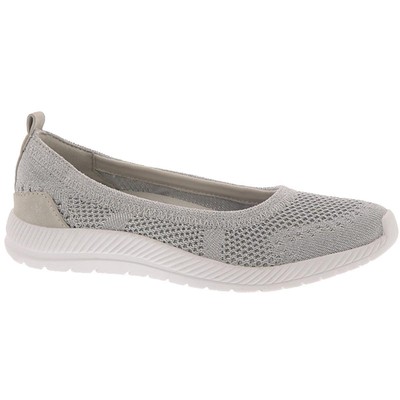 Женские кроссовки Easy Spirit Womens Glitz 2 из серебристого трикотажа, 9 средних размеров (B,M) BHFO 8603