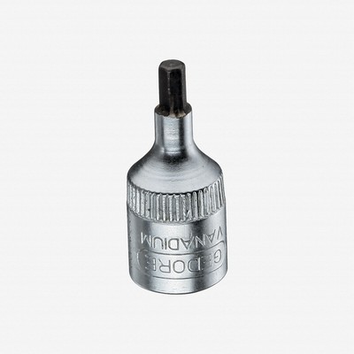 Gedore IN 20 5 Screwdriver bit socket 1/4'' hex 5 mm