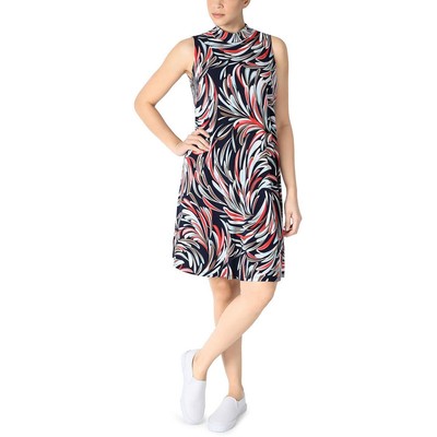 

Signature By Robbie Bee Женское темно-синее платье прямого кроя с принтом Petites  BHFO 0545, Navy multi
