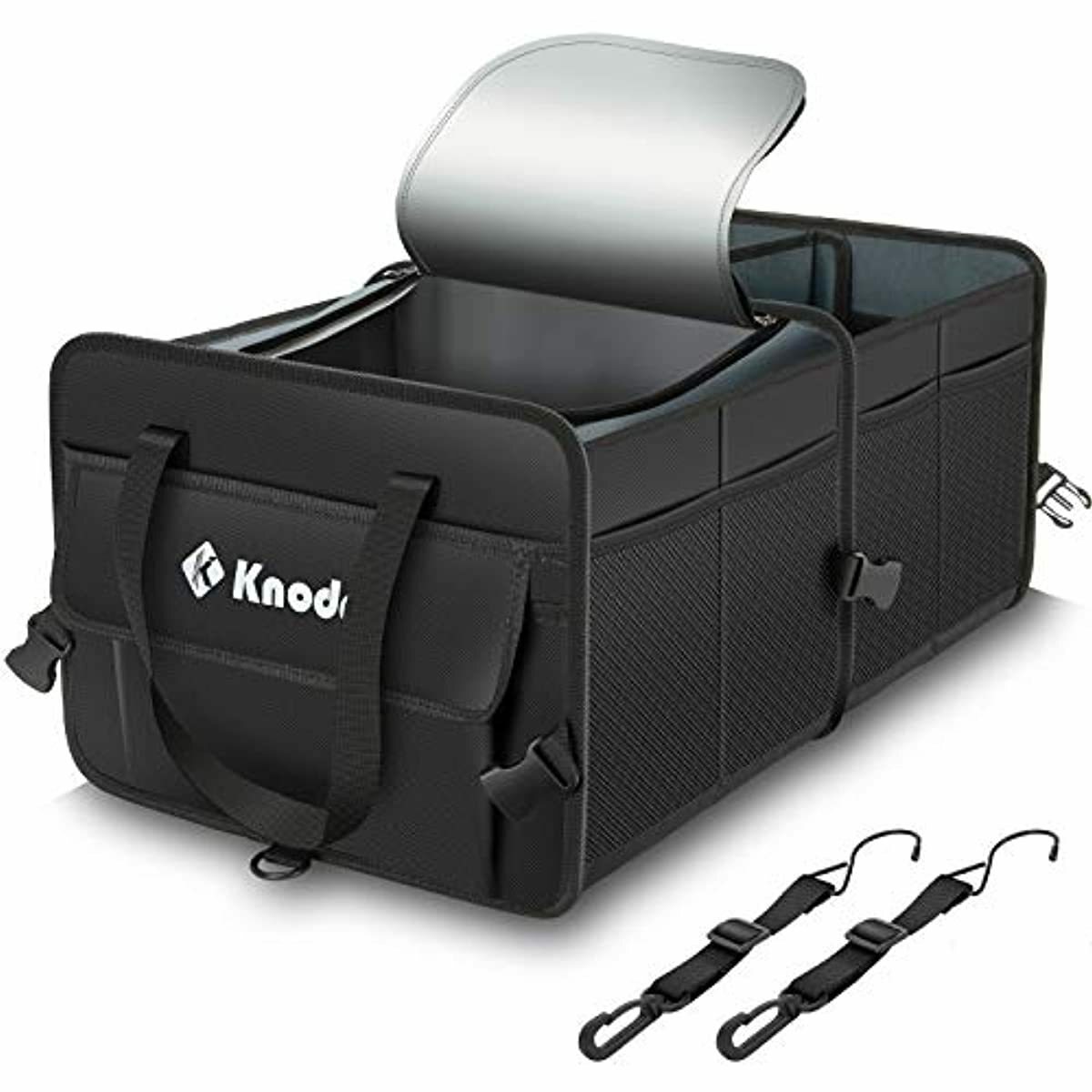Knodel Sturdy Car Trunk Organizer with Premium Insulation Cooler Bag