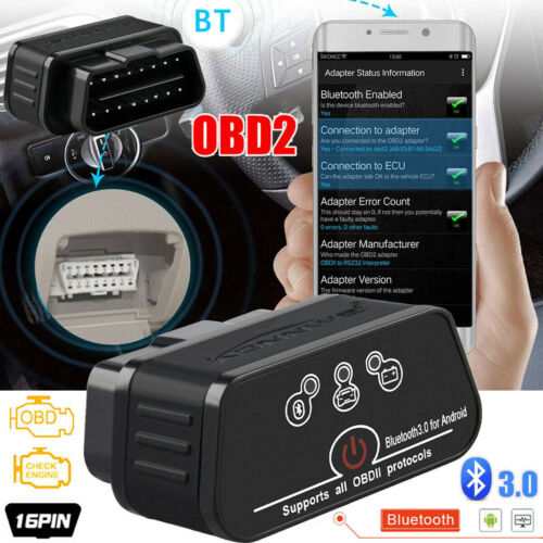 OBD2 Diagnosegerät Bluetooth Autoscan KFZ Diagnose Auto Android Handy ADAPTER