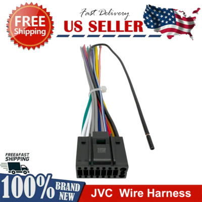 New Wire Harness for JVC KD-S26 KDS26 Car Radio Replacement Part