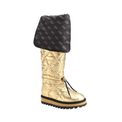

Guess Женские ботфорты Ladiva Gold 9,5 Средний (B,M) BHFO 3780, Золотой, Ladiva