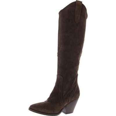 Высокие сапоги до колена Steve Madden женские Vittoria Brown 5 Medium (B,M) BHFO 8714